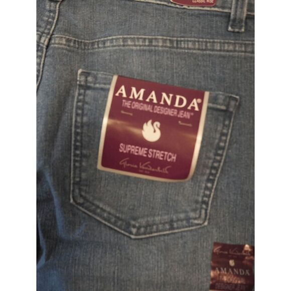 Gloria Vanderbilt Women's Classic Jeans Pants Frisco 10 - Picture 8 of 14